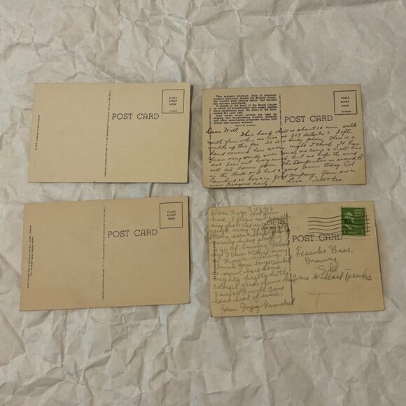 VINTAGE POSTCARDS - LOT OF 4 - PICTURES OF FLORIDA - Picture 2 of 2